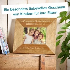 Personalisierter Bilderrahmen - Warum Elternsein so toll ist