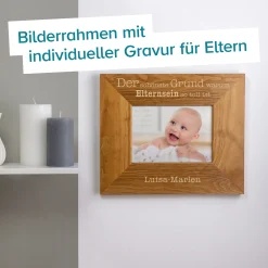 Personalisierter Bilderrahmen - Warum Elternsein so toll ist