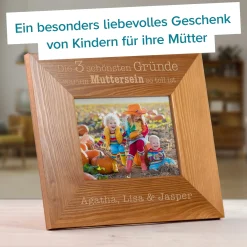 Personalisierter Bilderrahmen - Warum Muttersein so toll ist