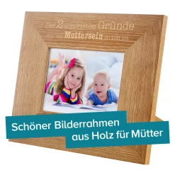 Personalisierter Bilderrahmen - Warum Muttersein so toll ist
