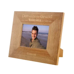 Personalisierter Bilderrahmen - Warum Vatersein so toll ist
