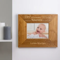 Personalisierter Bilderrahmen - Warum Vatersein so toll ist