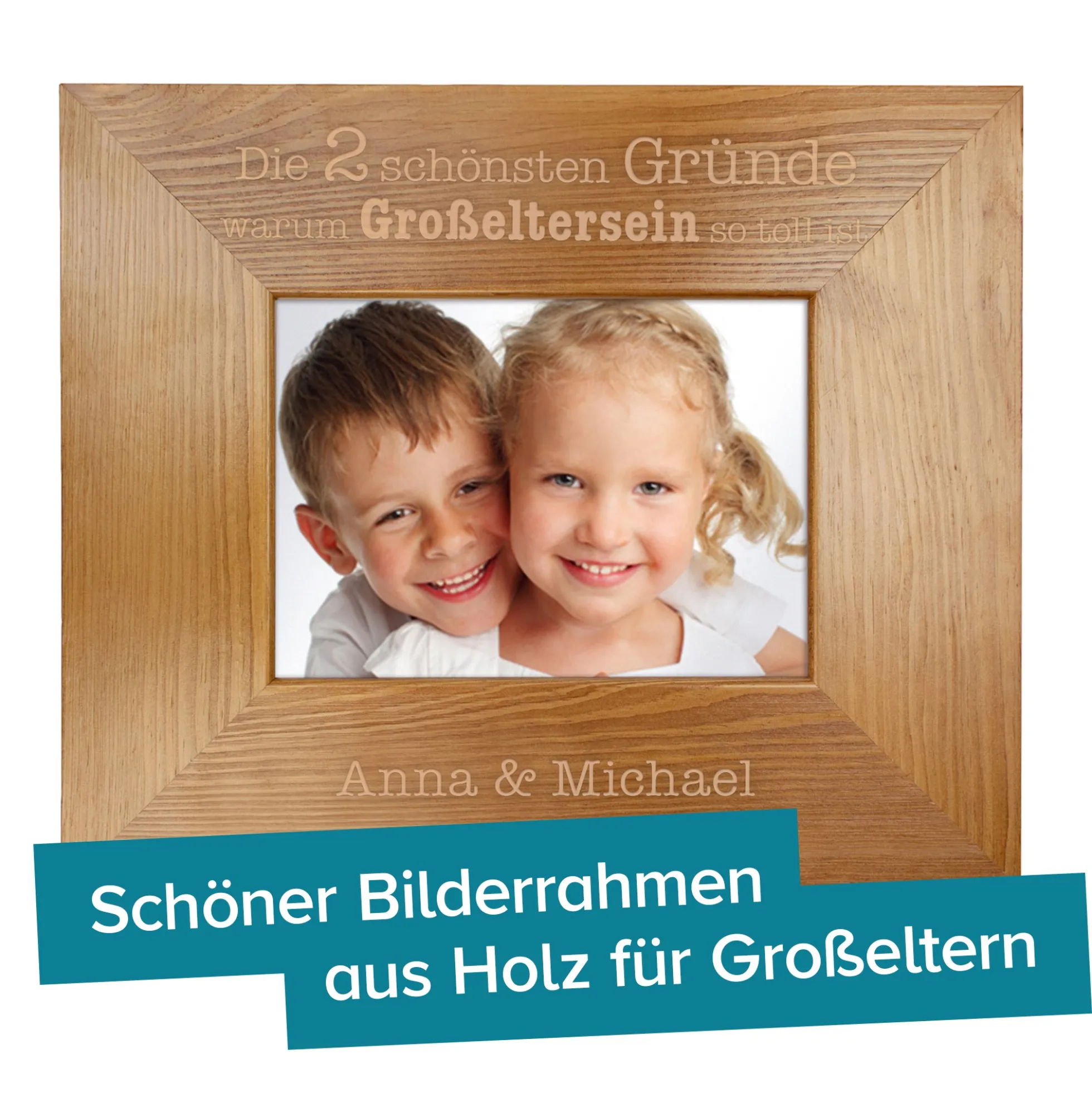 Personalisierter Bilderrahmen - Warum Großelternsein so toll ist
