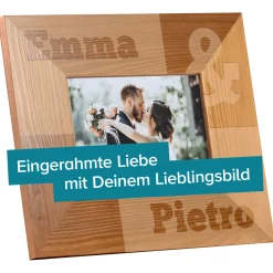 Personalisierter Bilderrahmen für Paare - Kaufmännisches Und