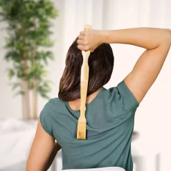 Personalisierter Rückenkratzer mit Massagerollen