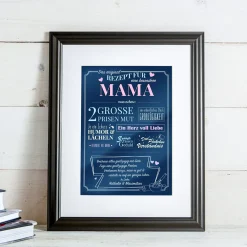 Personalisiertes Bild - Rezept für eine besondere Mama