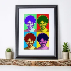 Personalisiertes Pop-Art Bild - Portrait
