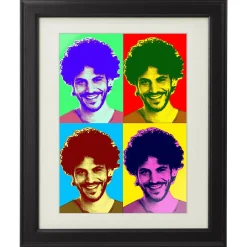 Personalisiertes Pop-Art Bild - Portrait