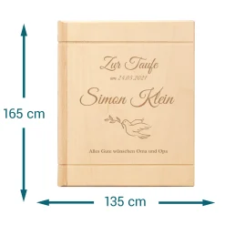 Personalisiertes Sparbuch zur Taufe