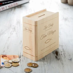Personalisiertes Sparbuch zur Taufe