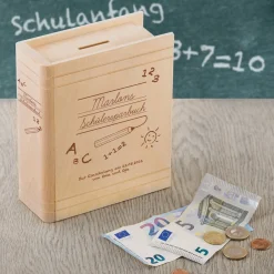 Personalisiertes Sparbuch zur Einschulung