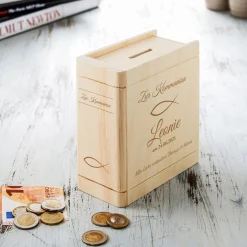 Personalisiertes Sparbuch zur Kommunion