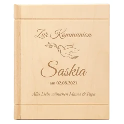 Personalisiertes Sparbuch zur Kommunion