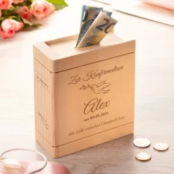 Personalisiertes Sparbuch zur Konfirmation
