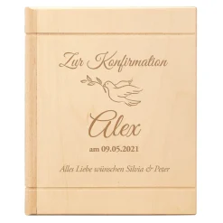 Personalisiertes Sparbuch zur Konfirmation