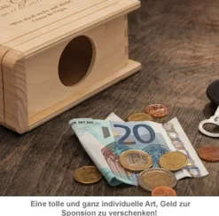 Personalisiertes Sparbuch zur Sponsion