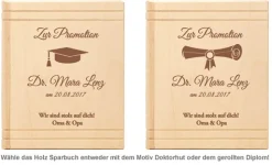Personalisiertes Sparbuch zur Promotion