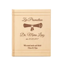Personalisiertes Sparbuch zur Promotion