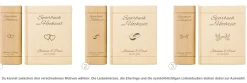 Personalisiertes Sparbuch zur Hochzeit