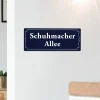 Personalisiertes Straßenschild mit Namen