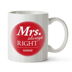 Personalisiertes Tassen Set - Mr and Mrs Right