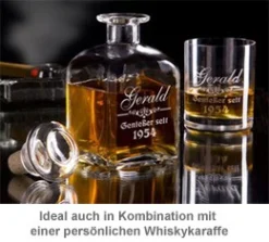 Personalisiertes Whiskyglas