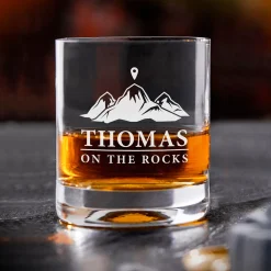 Personalisiertes Whiskyglas - On the Rocks
