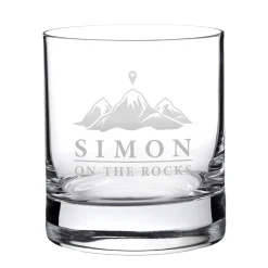 Personalisiertes Whiskyglas - On the Rocks