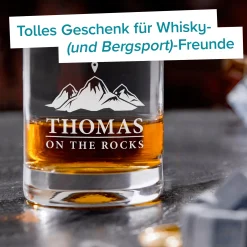 Personalisiertes Whiskyglas - On the Rocks