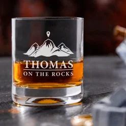 Personalisiertes Whiskyglas - On the Rocks