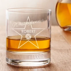 Personalisiertes Whiskyglas - Star of Fame