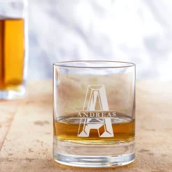 Personalisiertes Whiskyglas - Initialen