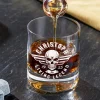 Personalisiertes Whiskyglas - Living Legend Totenkopf