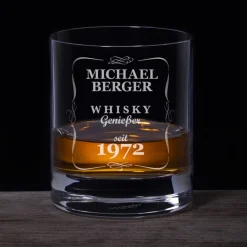 Personalisiertes Whiskyglas - Klassisch