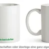 Personalisierte Tasse - Hör auf Deine Omma