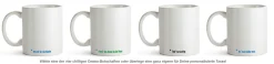 Personalisierte Tasse - Hör auf Deine Omma
