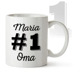 Personalisierte Tasse - Nummer 1 Oma