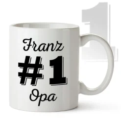 Personalisierte Tasse - Nummer 1 Opa