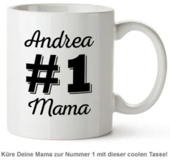 Personalisierte Tasse - Nummer 1 Mama