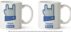 Personalisierte Tasse - Rocker