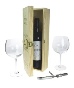 Personalisierte Weinkiste - Geburtstag