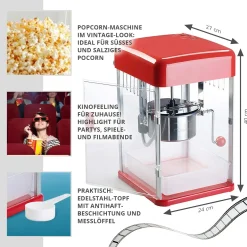 Popcorn Maschine Deluxe