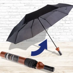 Regenschirm - Whiskyflasche