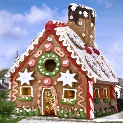 Riesen Lebkuchenhaus - Eigenheim zum Selberbacken