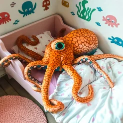 Riesen Oktopus - Kuscheltier & Kissen
