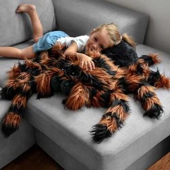 Riesen Spinne - Kuscheltier & Kissen