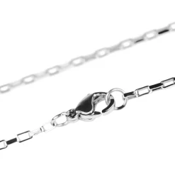 Runder Kettenanhänger Silber mit Charms - Name