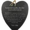 Schieferherz mit Gravur - Definition Seelenverwandte