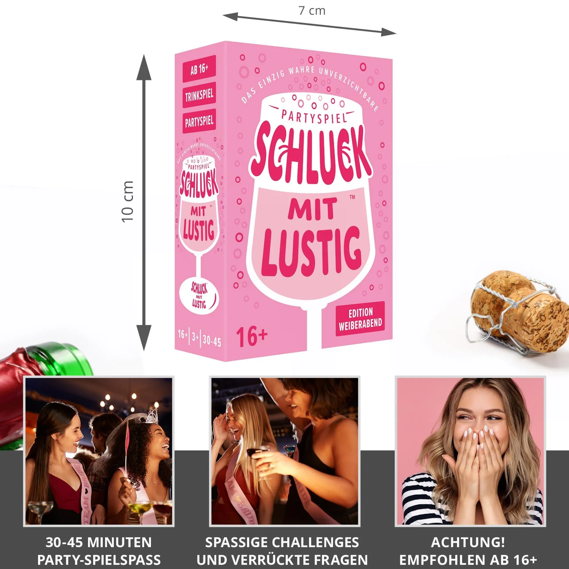 Schluck mit Lustig - Trinkspiel