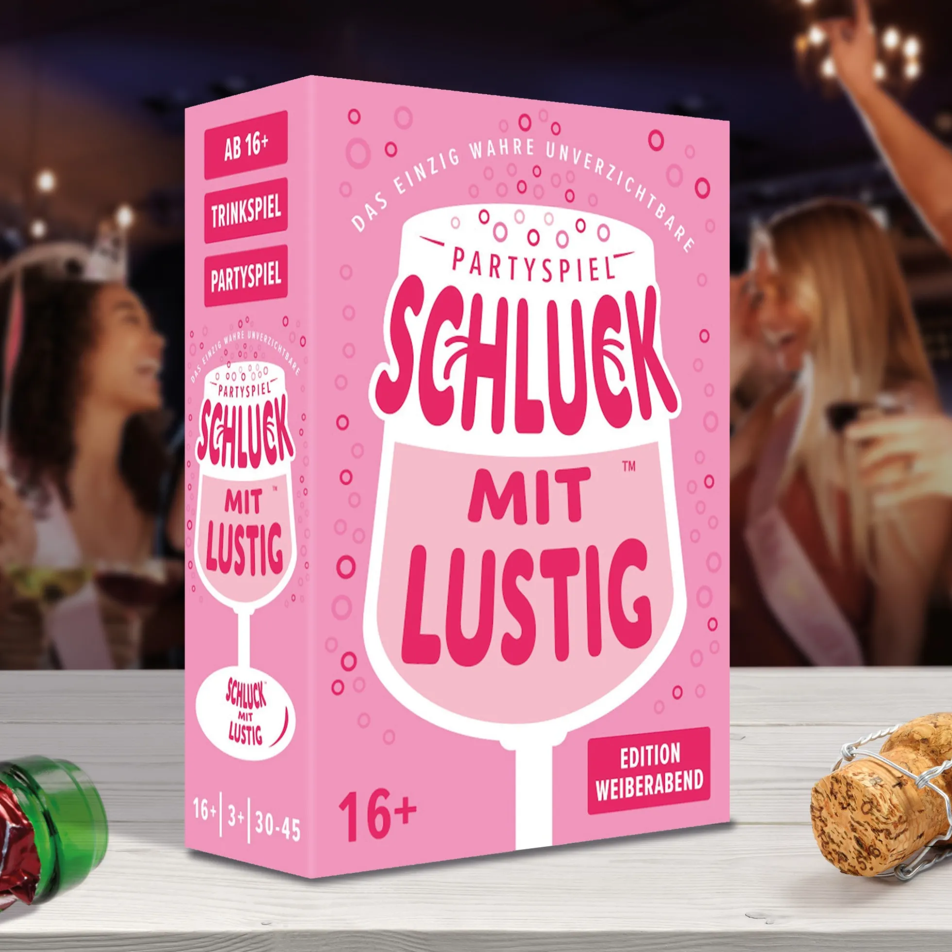 Schluck mit Lustig - Trinkspiel